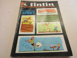 TINTIN 1117 26.03.1970 SPECIAL SPORT SKI Jean BERANGER BD Sur Valery BRUMEL      - Tintin