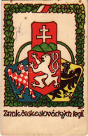 * T2/T3 Znak Ceskoslováckych Legii / A Csehszlovák Légiók Címere  / Coat Of Arms Of The Czechoslovak Legions (EK) - Non Classés