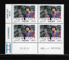 FRANCE  ( FCD22 - 727 )   2024  AGNES VARDA   N** - 2020-…