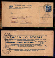 Regno - Vittorio Emanuele III - Perfin (CTI) - 35 Cent (250) Su Busta Speciale A Sacco Da Milano A Veggio Del 29.1.33 - Otros & Sin Clasificación