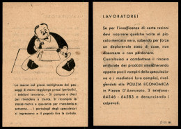 RSI - Lavoratore! - Volantino (8x12) Contro Il Mercato Nero - Autres & Non Classés