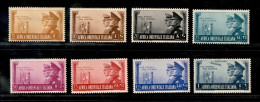 Colonie - Africa Orientale Italiana - 1941 - Fratellanza D'Armi (34/40 + Aerea 21) - Serie Completa - Gomma Originale Co - Other & Unclassified