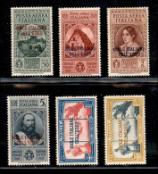 Colonie - Egeo - Emissioni Generali - 1932 - Garibaldi Posta Aerea (14/15 + 17/20 ) - Insieme Di 6 Valori - Gomma Origin - Other & Unclassified