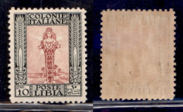 Colonie - Libia - 1926 - 10 Cent (61) - Gomma Integra - Ottima Centratura (250) - Autres & Non Classés