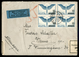 EUROPA - SVIZZERA - Aerogramma Da Einsiedeln A Vienna Del 16.9.38 - Altri & Non Classificati