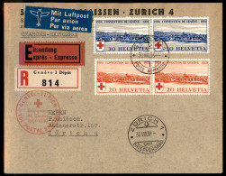 EUROPA - SVIZZERA - 1939 (30 Agosto) - Ginevra Zurigo - Volo Speciale - Other & Unclassified