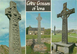 Angleterre - Celtic Crosses Of Iona - Multivues - Iles De La Manche - England - Royaume Uni - UK - United Kingdom - CPM  - Autres & Non Classés