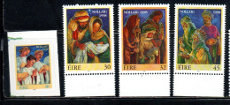 EIRE IRELAND IRLANDA 1998 CHRISTMAS ANNUNCIATION NOLLAIG NATALE NOEL WEIHNACHTEN NAVIDAD COMPLETE SET SERIE COMPLETA MNH - Unused Stamps