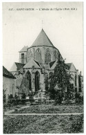 18 - B7916CPA - SAINT SATUR - L'abside De L'eglise - Parfait état - CHER - Saint-Satur