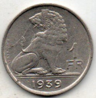 1 Franc 1939 - 1 Franc