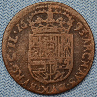Vlaanderen / Flandre • Liard  / Oort 1693 • Charles II / Karel II • Spanish Netherlands  • [24-566] - 1556-1713 Países Bajos Españoles