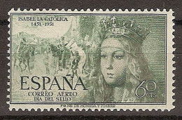 ESPAÑA SEGUNDO CENTENARIO SUELTO 1097** 60C VERDE  ISABEL LA CATOLIDA. - Ongebruikt