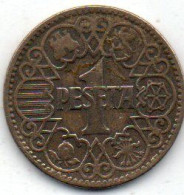 1 Pesetas 1944 - 1 Peseta