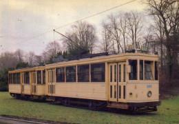 BELGIQUE - Bruxelles - Motrice Et Remorque Type "standard" (1950) - AMUTRA N° 27 - Nahverkehr, Oberirdisch