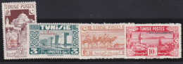 Tunisie   .  Y&T   .    269/272  .      *    .    Neuf Avec Gomme - Unused Stamps