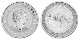 AUSTRALIE . KANGOUROU . 1 ONCE D'ARGENT 2022 . - Dollar