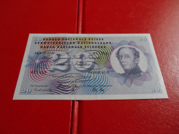 Billet 20 Francs Suisse 1970 Sup - Suisse