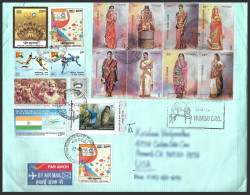 2024 India- USA- India, Refused Undelivered ,G20,Mauritius,Vietnam,Flag,Bird,Bridal, Joint Issue, Cover (**) Inde Indien - Covers & Documents