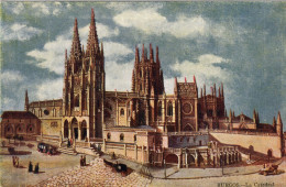 BURGOS - LA CATEDRAL - CARTOLINA FP SPEDITA NEL 1902 - Burgos