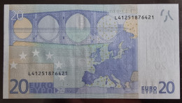 1 X 20€ Euro Draghi  R025I2 L41251876421 - UNC Finnland / Finland - 20 Euro