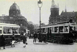 Reproduction CPA - 75 Paris - Société Des Transports En Commun De La Région Parisienne - Motrice B à L'entrée Du Pont Au - Unclassified