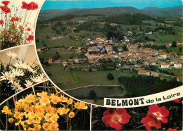 42 - Belmont De La Loire - Multivues - Fleurs - CPM - Voir Scans Recto-Verso - Belmont De La Loire