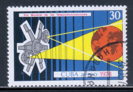 Cuba 1978 Mi# 2300 Used - World Telecommunications Day / Space - Oblitérés