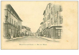 69.BELLEVILLE SUR SAONE.n°48.RUE DE MACON.GRAND CAFE - Belleville Sur Saone