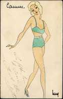 CANNES 1945 "PIN-UP" Dessin Sexy - Demonstrationen