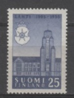 (SA0337) FINLAND, 1955 (50th Anniversary Of Founding Of Lahti). Mi # 446. MNH** Stamp - Neufs