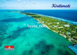 Kiribati Kiritimati Christmas Island Aerial View New Postcard - Kiribati