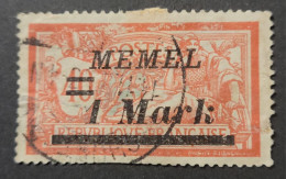 Memel - 1 Mark - 1922-1923 Local Issues