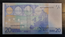 1 X 20€ Euro Draghi E008C5 X37340951573 - UNC  France / Frankreich / Oberthur - 20 Euro