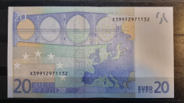 1 X 20€ Euro Draghi E009I3 X39912971132 - UNC  France / Frankreich / Oberthur - 20 Euro