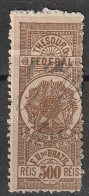 Revenue/ Fiscal, Brasil 1889 - E.U. BRAZIL. Thesouro Federal. 300 Reis - Service