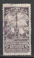 Revenue/ Fiscal, Brasil - Estado Da Bahia. Imposto Do Sello -|- 400 Réis - Service
