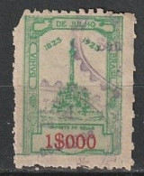 Revenue/ Fiscal, Brasil 1923 - Mposto Do Sello -|- 1$000 - Dienstzegels