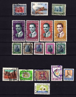 Jordanie - Lot De 18 Timbres Oblitérés - Divers - Jordania