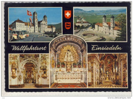 Wallfahrtsort EINSIEDELN - Mehrfachansicht     1962, Stamp EUROPA CEPT CHRISTIANITY - Einsiedeln