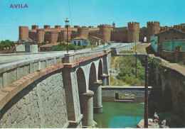 (C199) AVILA .  MURALLAS Y PUENTE NUEVO ADAJA ... UNUSED - Ávila