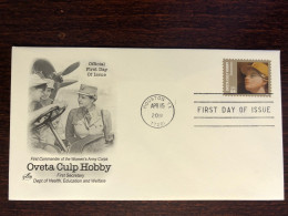 USA FDC COVER 2011 YEAR HOBBY SECRETARY OF HEALTH MEDICINE STAMPS - 2011-...