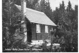 (Allemagne) SJD DIE FALKEN HUTTE Franz Geiler Schwarzwald Bezirkverdabd Bodnsee Villingen - Wasserburg (Bodensee)