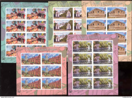 Label Transnistria 2023 Tourism In Transnistria  5 Sheetlets**MNH Imperforated - Fantasy Labels