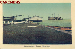 KAMERUN DOCKANLAGE IN DUALA DOUALA WEST AFRICA CAMEROUN AFRIQUE AFRICA GERMANY KOLONIE - Kamerun