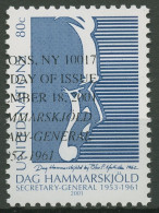 UNO New York 2001 Politiker Dag Hammarskjöld 880 Gestempelt - Used Stamps