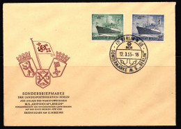 Berlin FDC 126-127 Gestempelt #JW286 - Autres & Non Classés