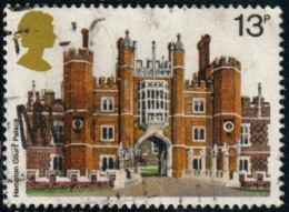 GB 1978 Yv. N°862 - 13p Palais D'Hampton Court - Oblitéré - Oblitérés