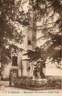 PYRENEES ATLANTIQUES LESCAR MONUMENT AUX MORTS ET VIEILLE TOUIR (scan Recto-verso) KEVREN0340 - Lescar