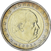 Monaco, Rainier III, 2 Euro, 2003, Paris, SUP, Bimétallique, Gadoury:MC179 - Monaco