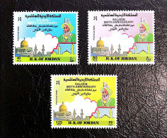 Jordan - Saladin 800th Death Anniversary 1993 (Palestine/ Dome Of The Rock) (MNH) - Jordania